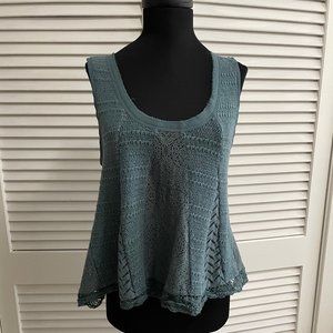Anthropologie Meadow Rue Carrington Crochet tank